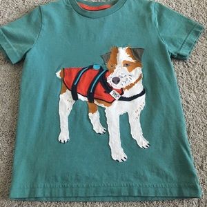 Mini Boden appliquéd Search Dog Shirt size 4-5